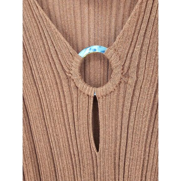 L Space Wailea Stretchy Cover Up Coffee Large - Picture 7 of 10